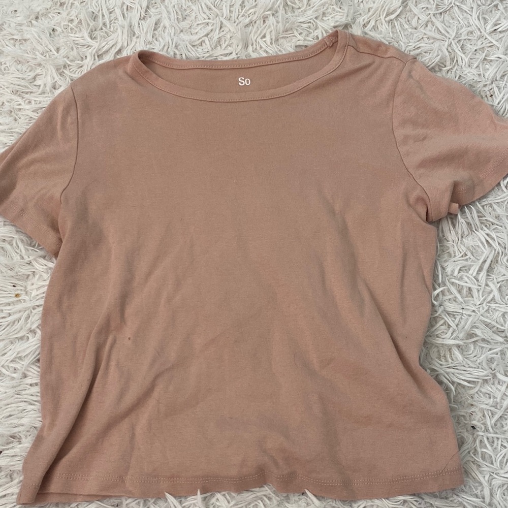 SO cropped tee